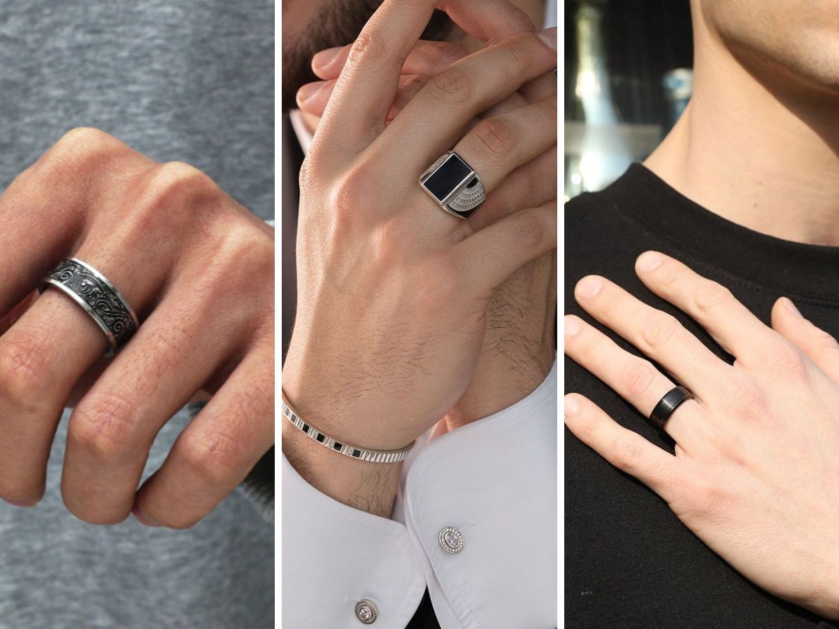 Anh em mệnh hỏa cũng nên cân nhắc yếu tố chất liệu khi mua nhẫn