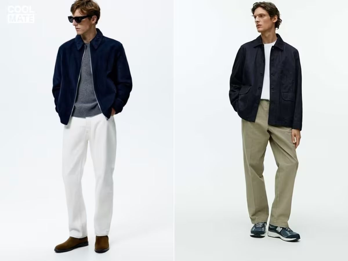 Tìm bảng size áo khoác nam Coolmate chuẩn nhất