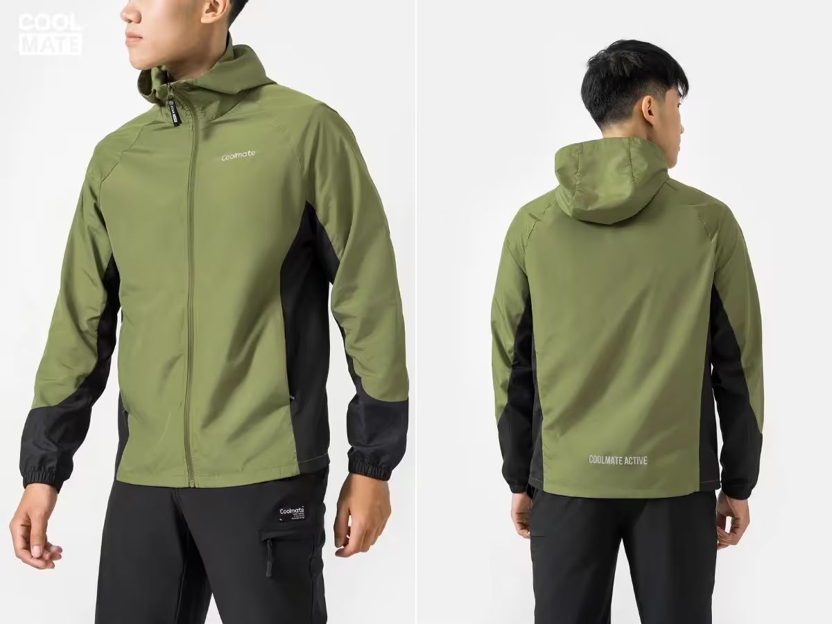 Tìm bảng size áo khoác nam Coolmate chuẩn nhất