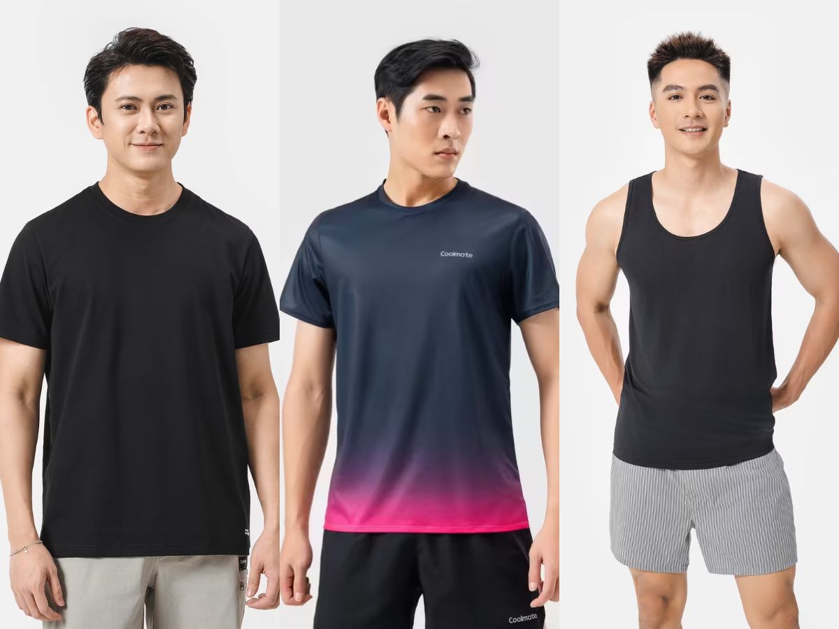 Áo thun thể thao giải pháp cho mọi hoạt động