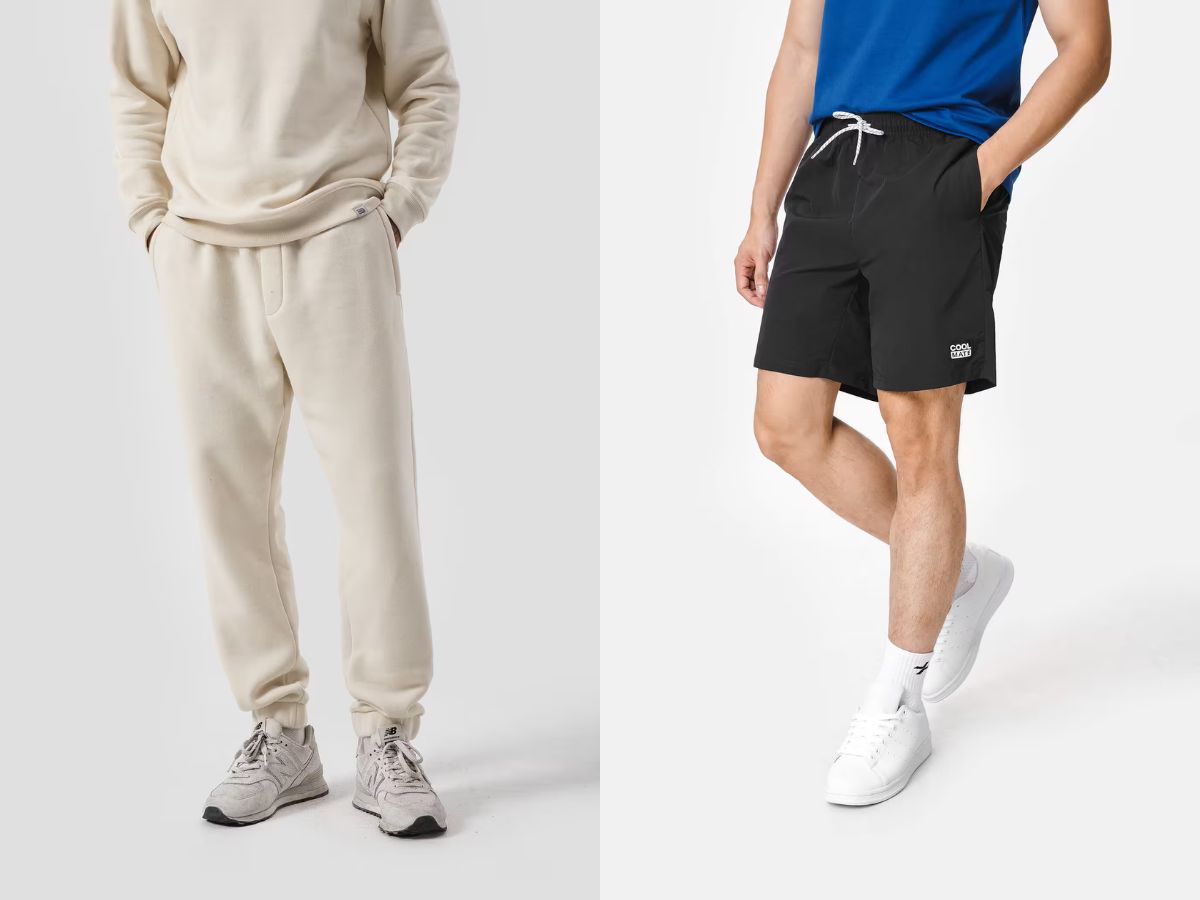 Quần jogger và quần short thể thao đỉnh cao của sự linh hoạt