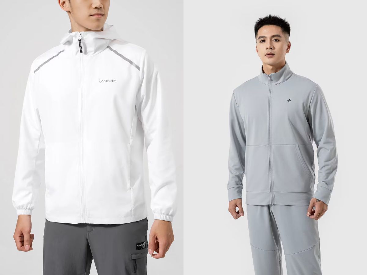 Áo khoác thể thao từ gym đến dạo phố