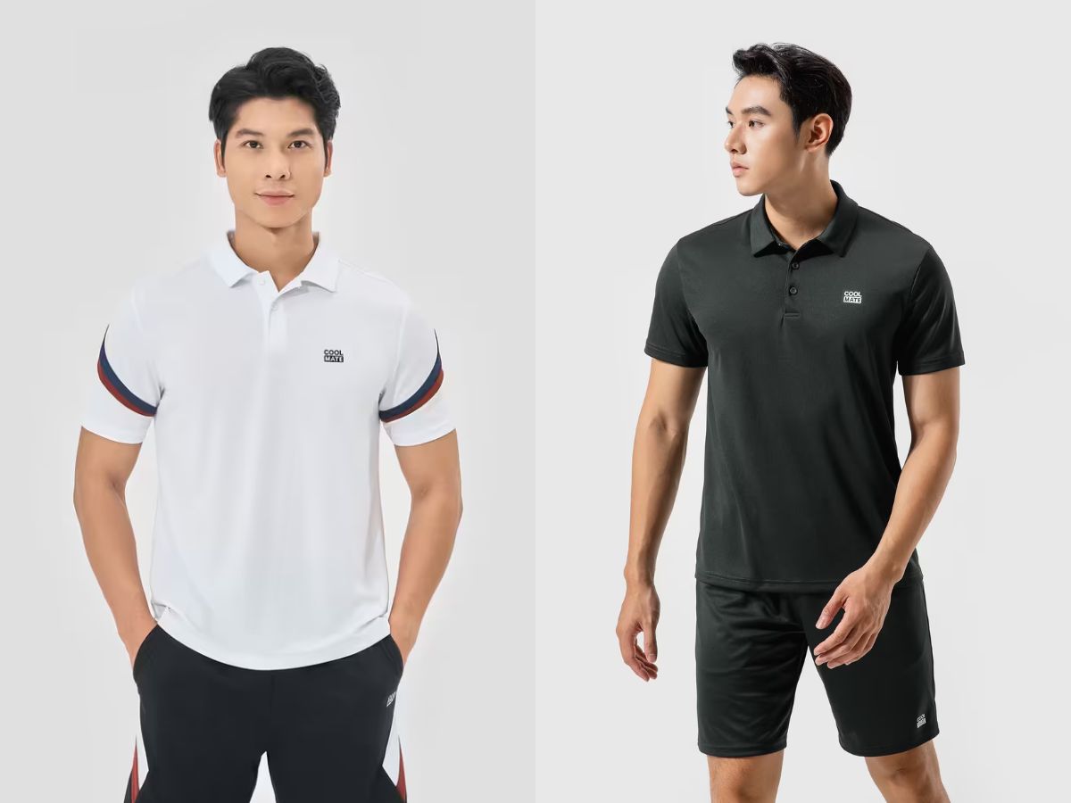 Áo polo thể thao thanh lịch cho chàng năng động