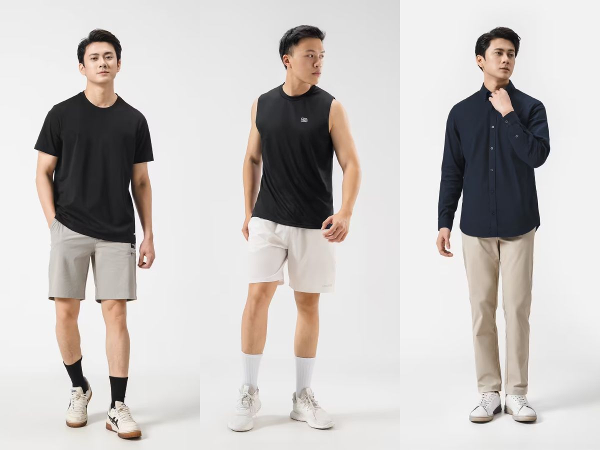 Phối đồ thể thao nam đi tập Gym, chạy bộ tối ưu hiệu suất và thoải mái