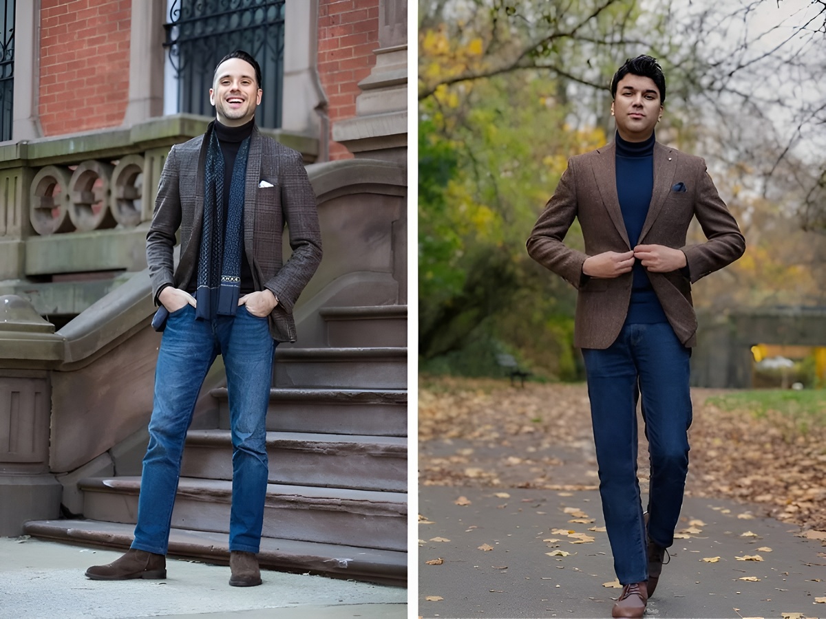 Cách phối màu áo vest với quần jean rất quan trọng để làm nổi bật lên phong cách mà bạn muốn hướng tới