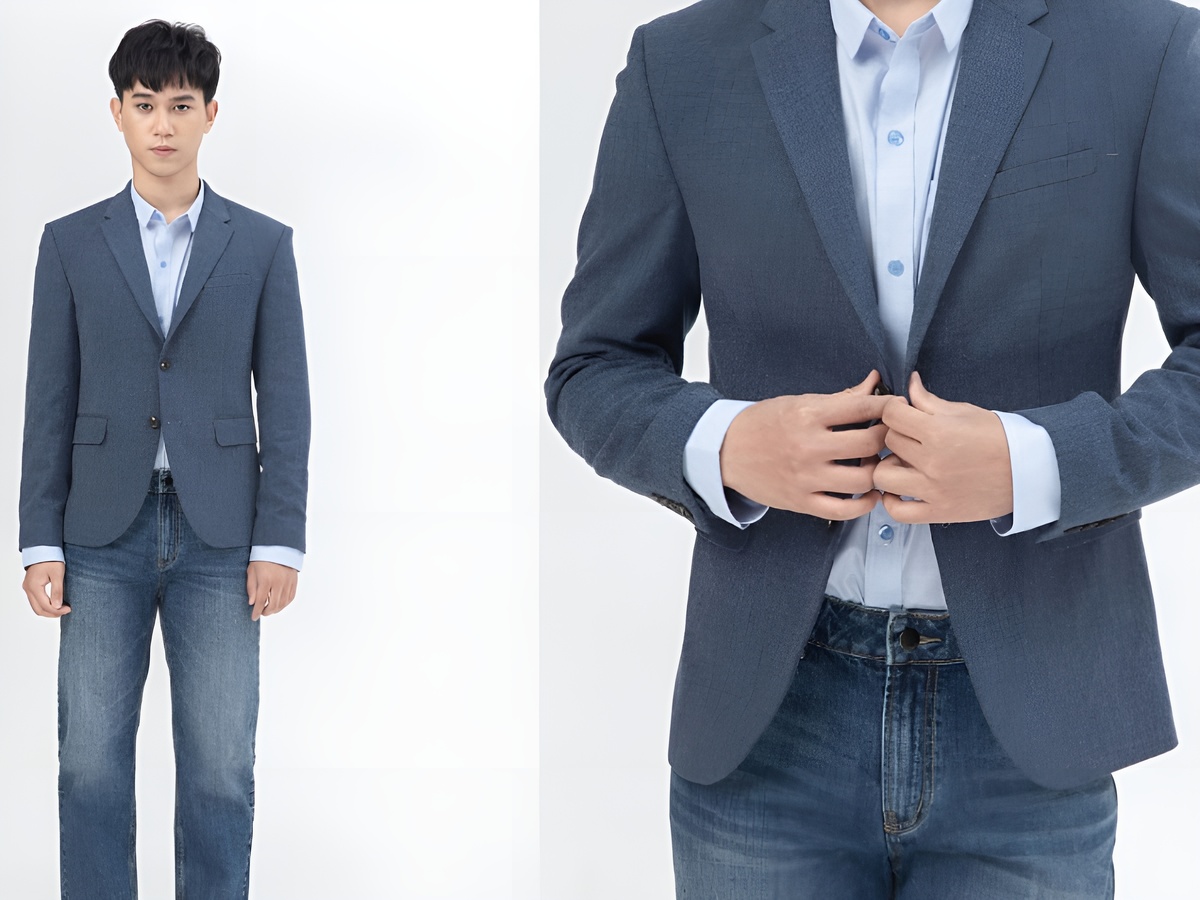 Khi phối đồ cùng với những bộ vest bạn cũng nên lưu ý về quy tắc đóng mở khuy áo