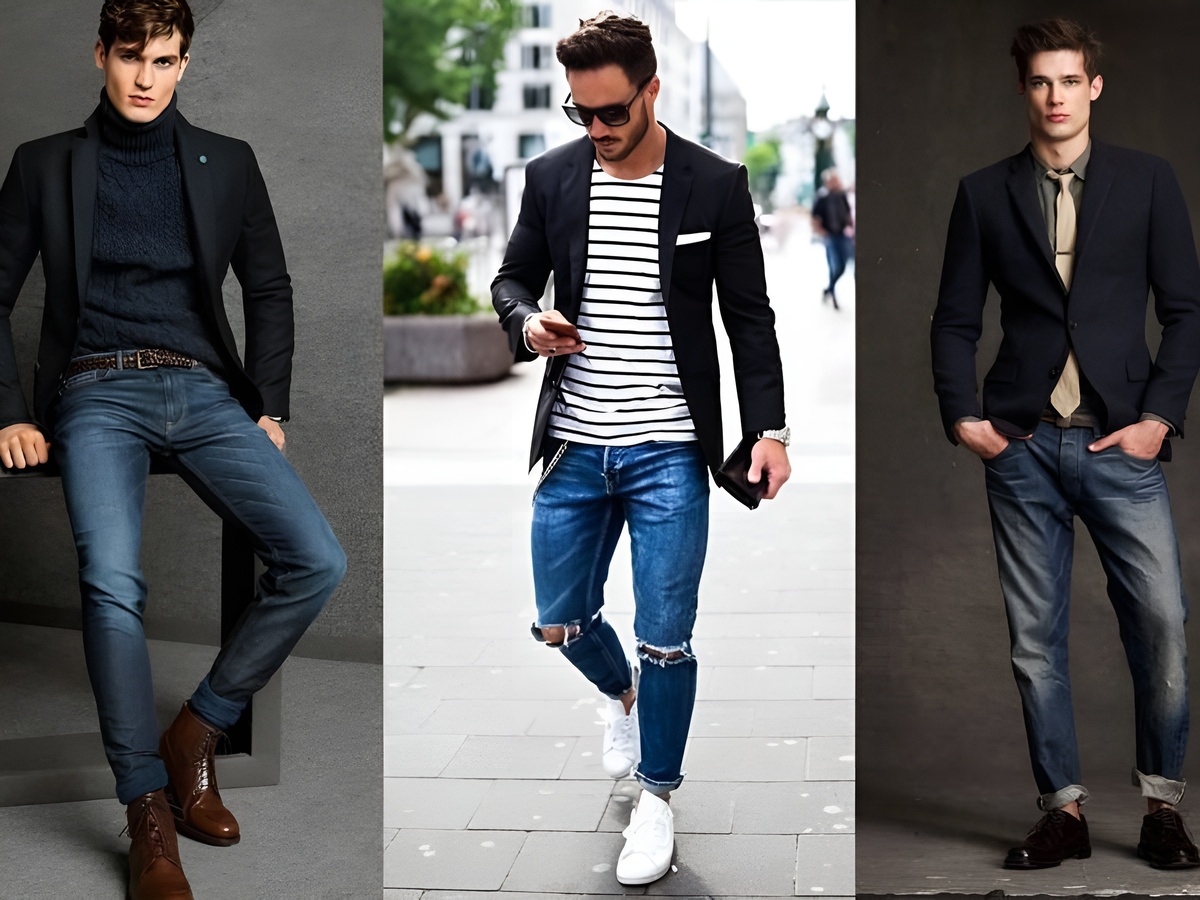 Mọi đối tượng đều có thể phối áo vest với quần jean để trông phong cách hơn