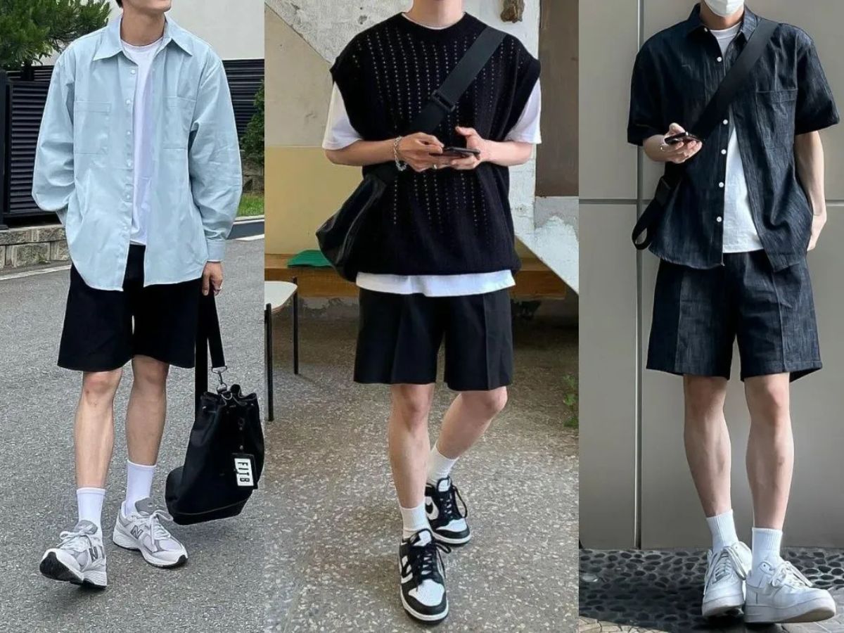 Cách Phối Quần Short Nam Cho Chàng Chân Ngắn
