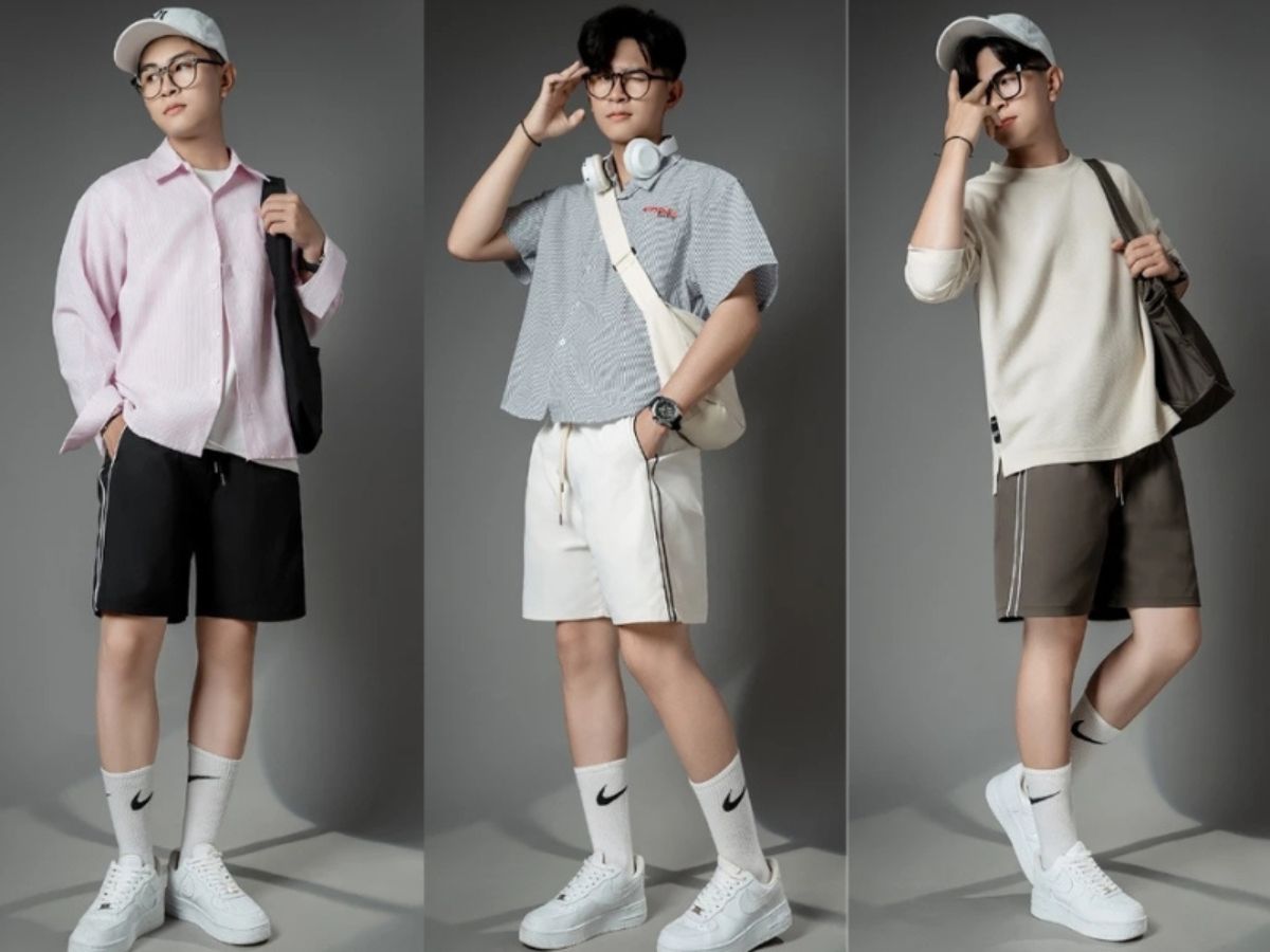 Cách Phối Quần Short Nam Cho Chàng Chân Ngắn