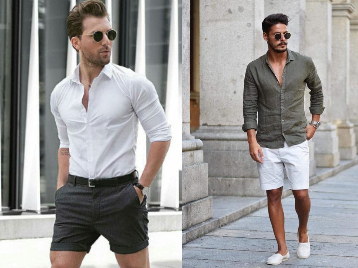 Cách Phối Quần Short Nam Cho Chàng Chân Ngắn