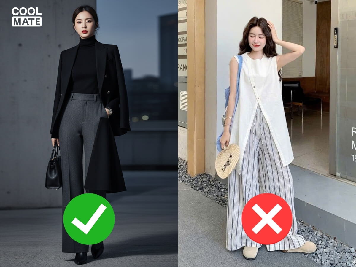 Phối đồ công sở mùa đông theo dáng người mũm mĩm (quả táo, quả lê)