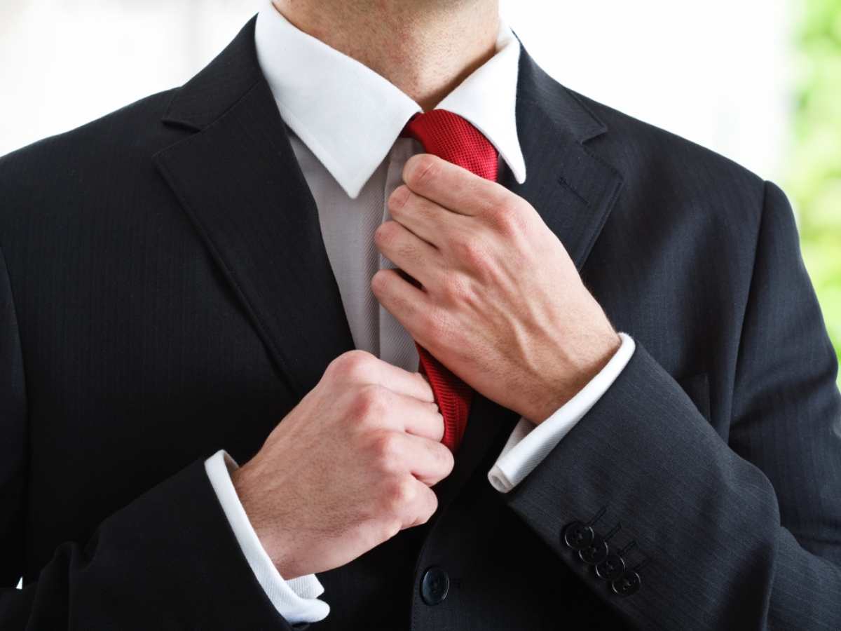 Lỗi sai khi thắt cà vạt