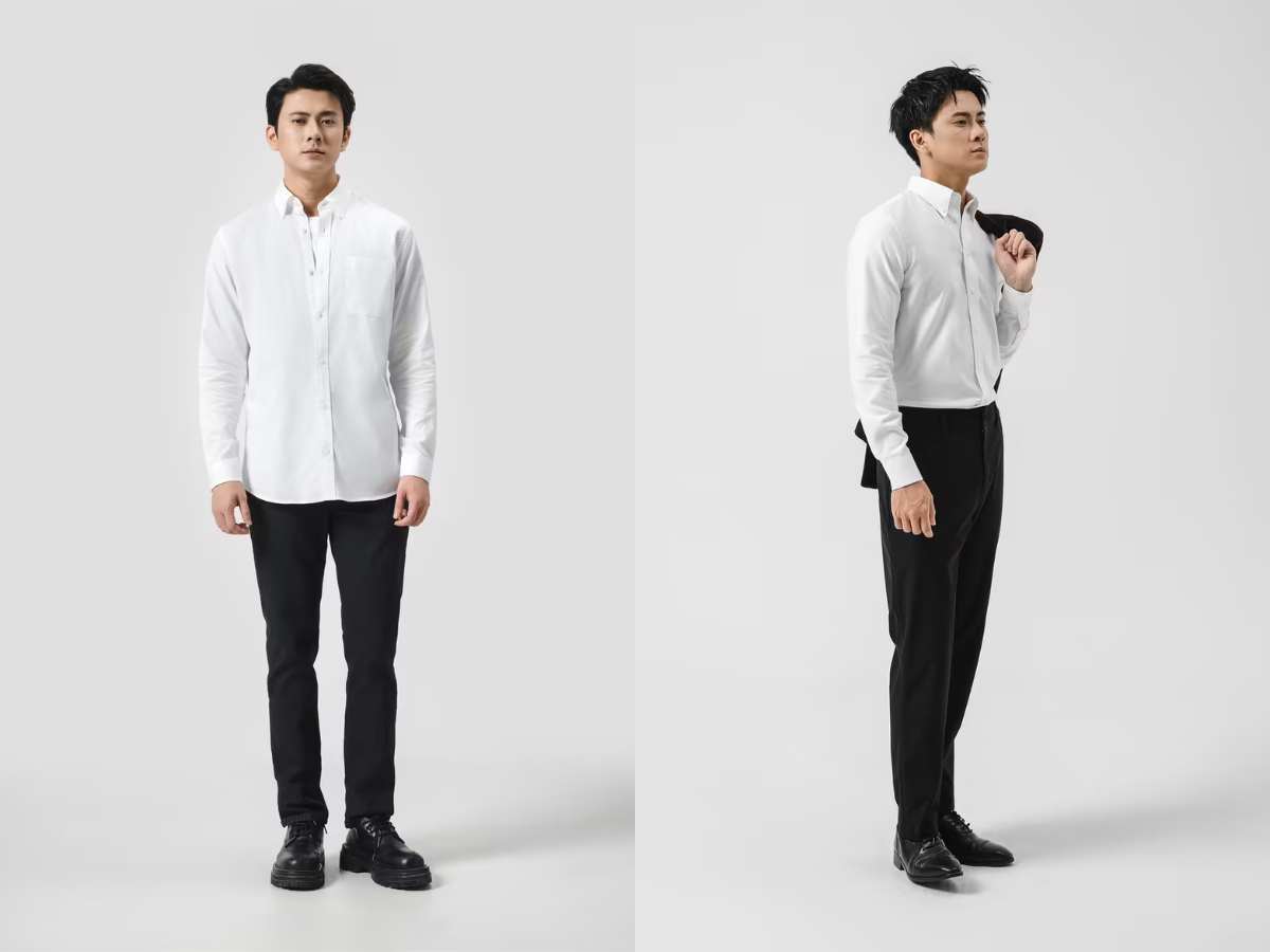 Áo sơ mi trắng Coolmate