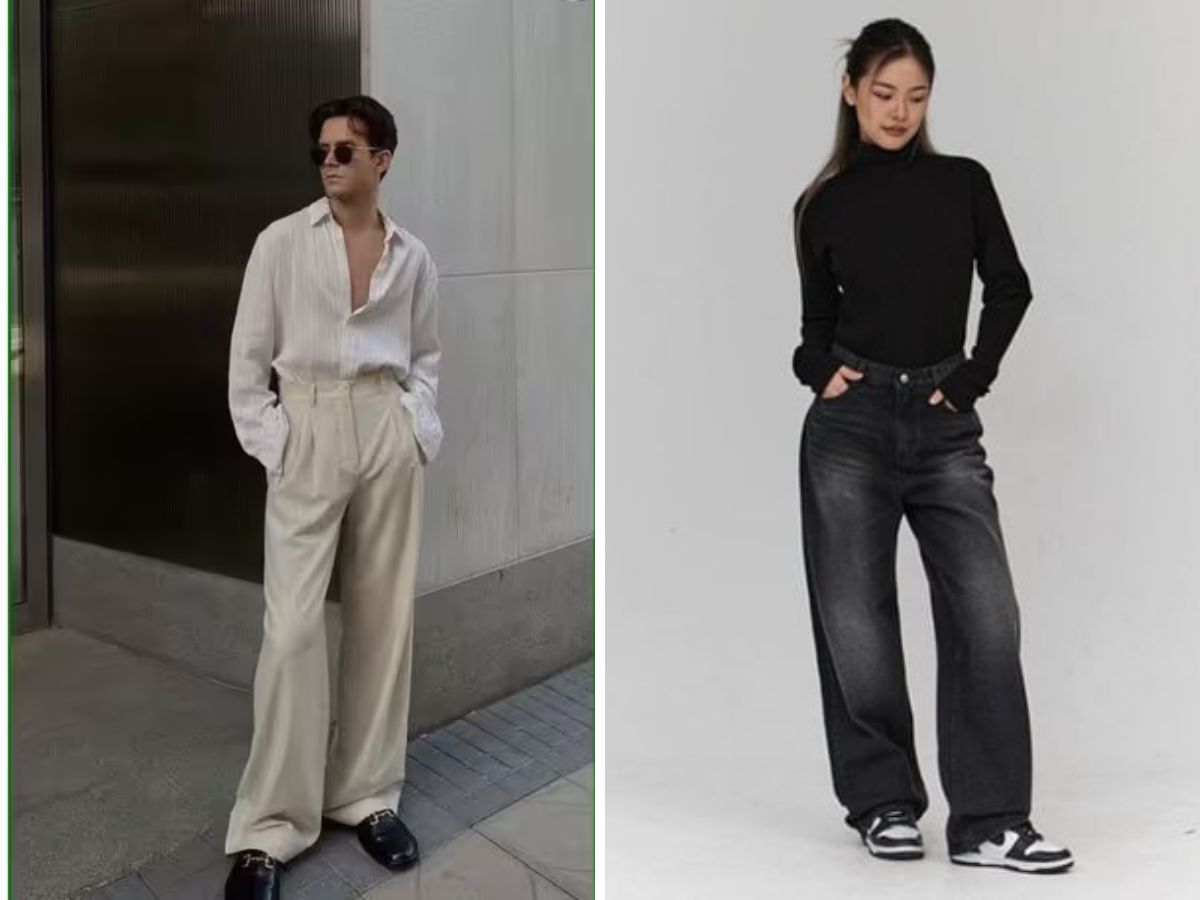 Phối đồ monochrome (cùng tông màu) sẽ tạo hiệu ứng cao ráo, thanh thoát