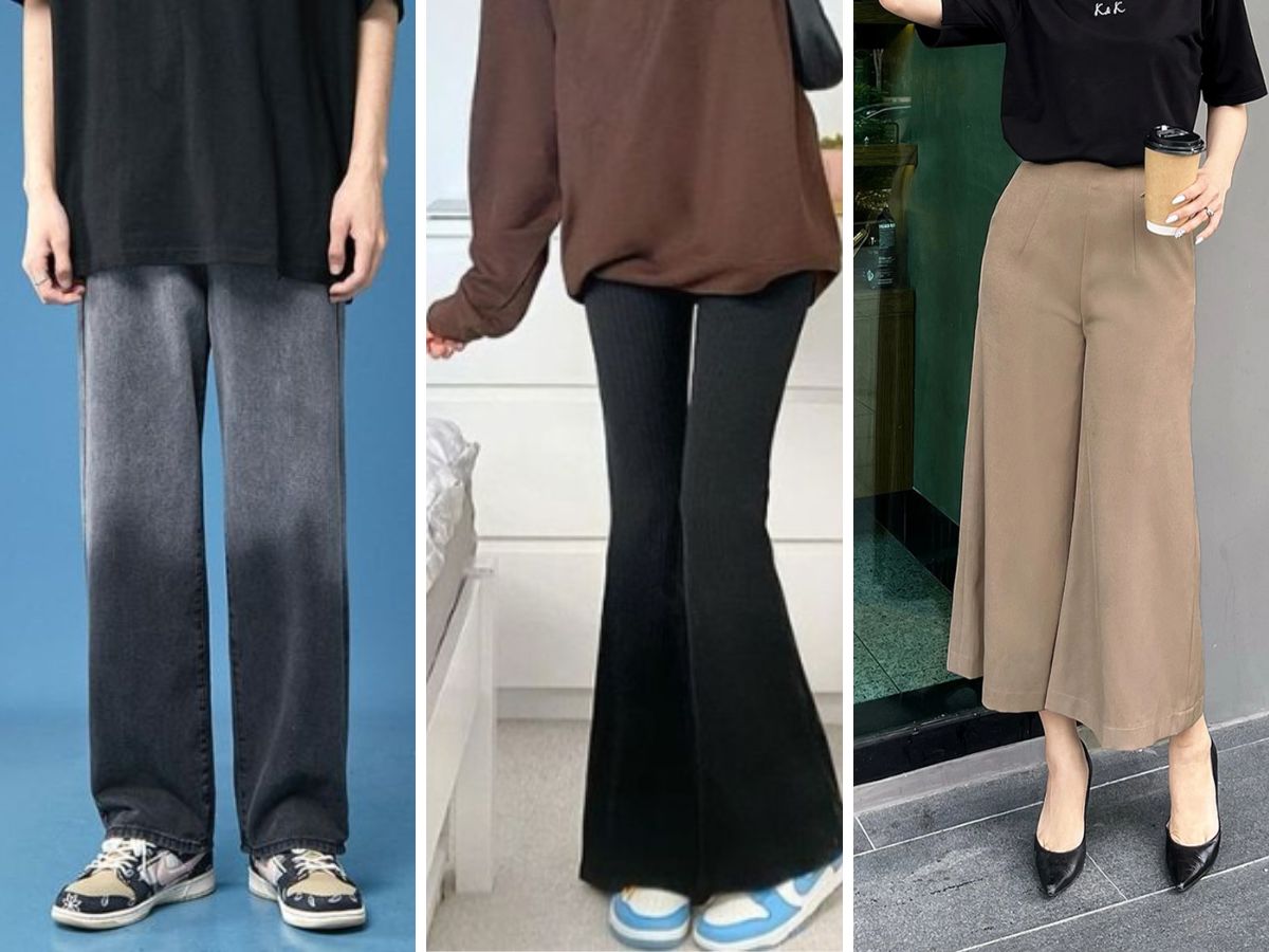 Các kiểu dáng quần ống rộng nên có trong tủ đồ mùa đông