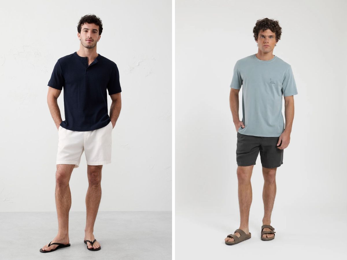 Ưu tiên phối màu đơn sắc cho chàng chân ngắn