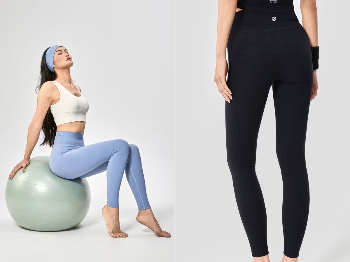 Quần legging Coolmate vừa vặn, co giãn tốt và bền bỉ