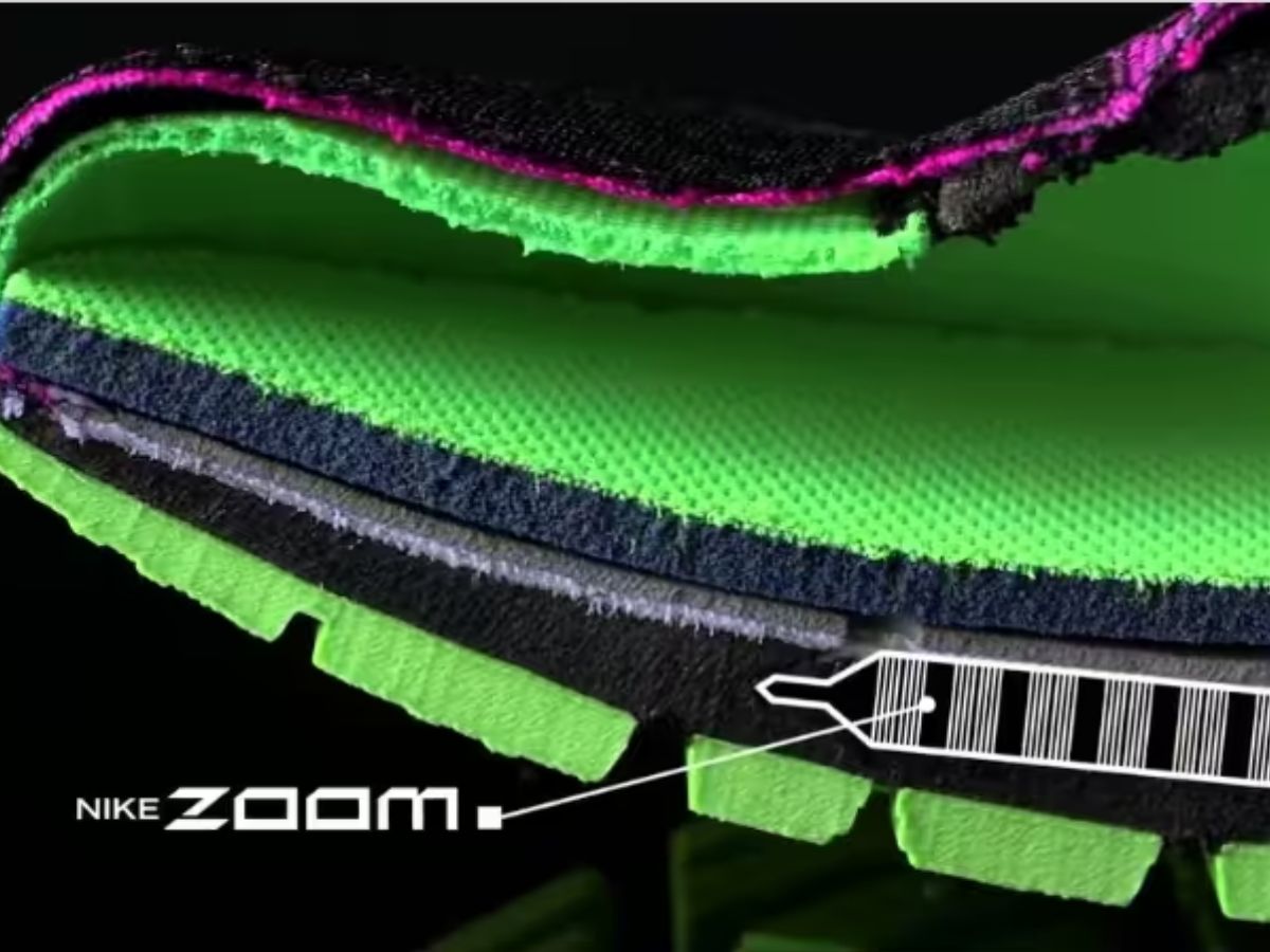Công nghệ Zoom air của Nike trên giày chạy bộ