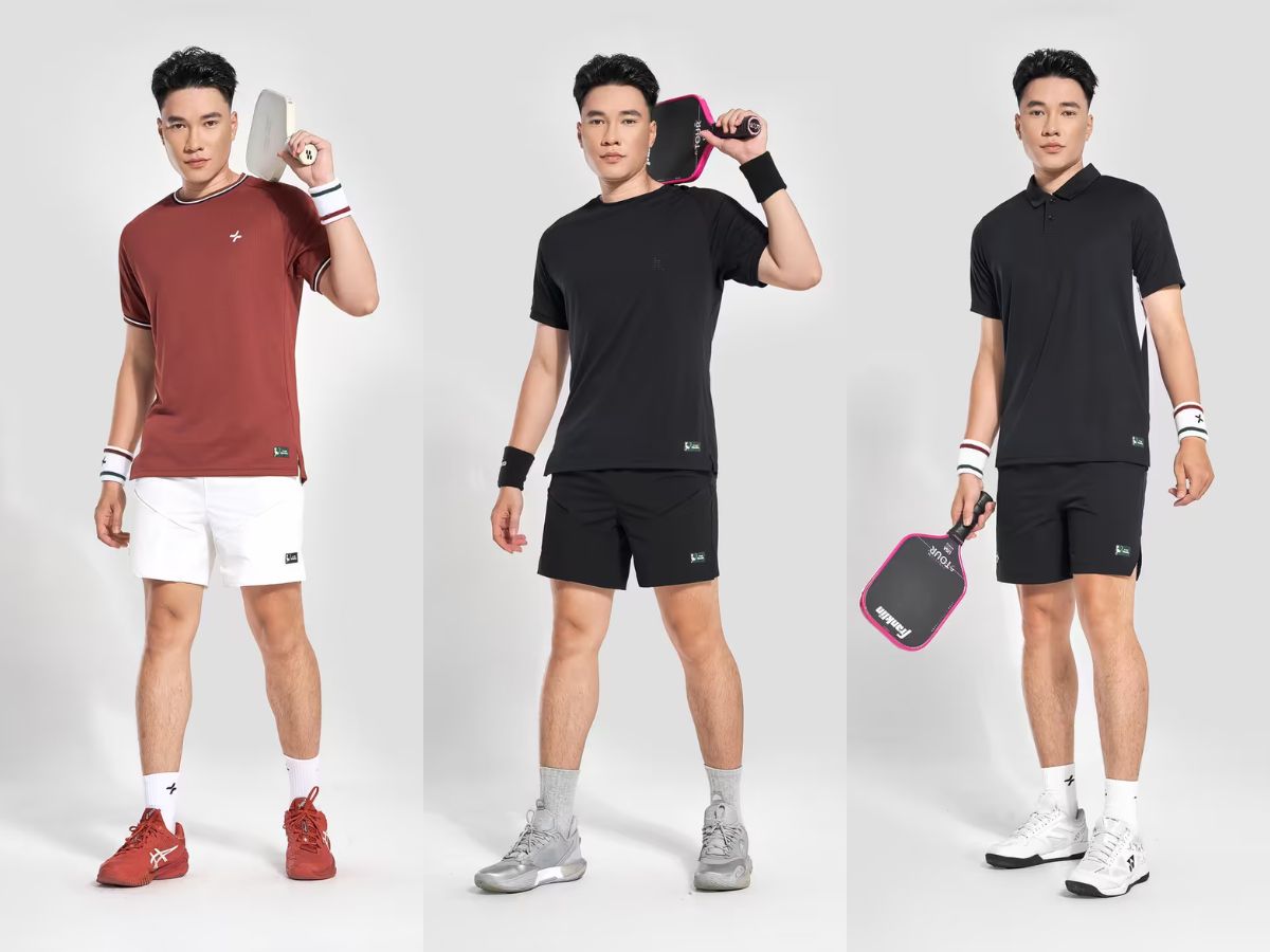 Vì sao top quần áo chơi pickleball nam Coolmate