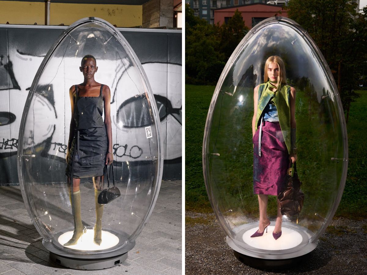 Những bộ trang phục càng thêm lung linh khi màn đêm buông xuống