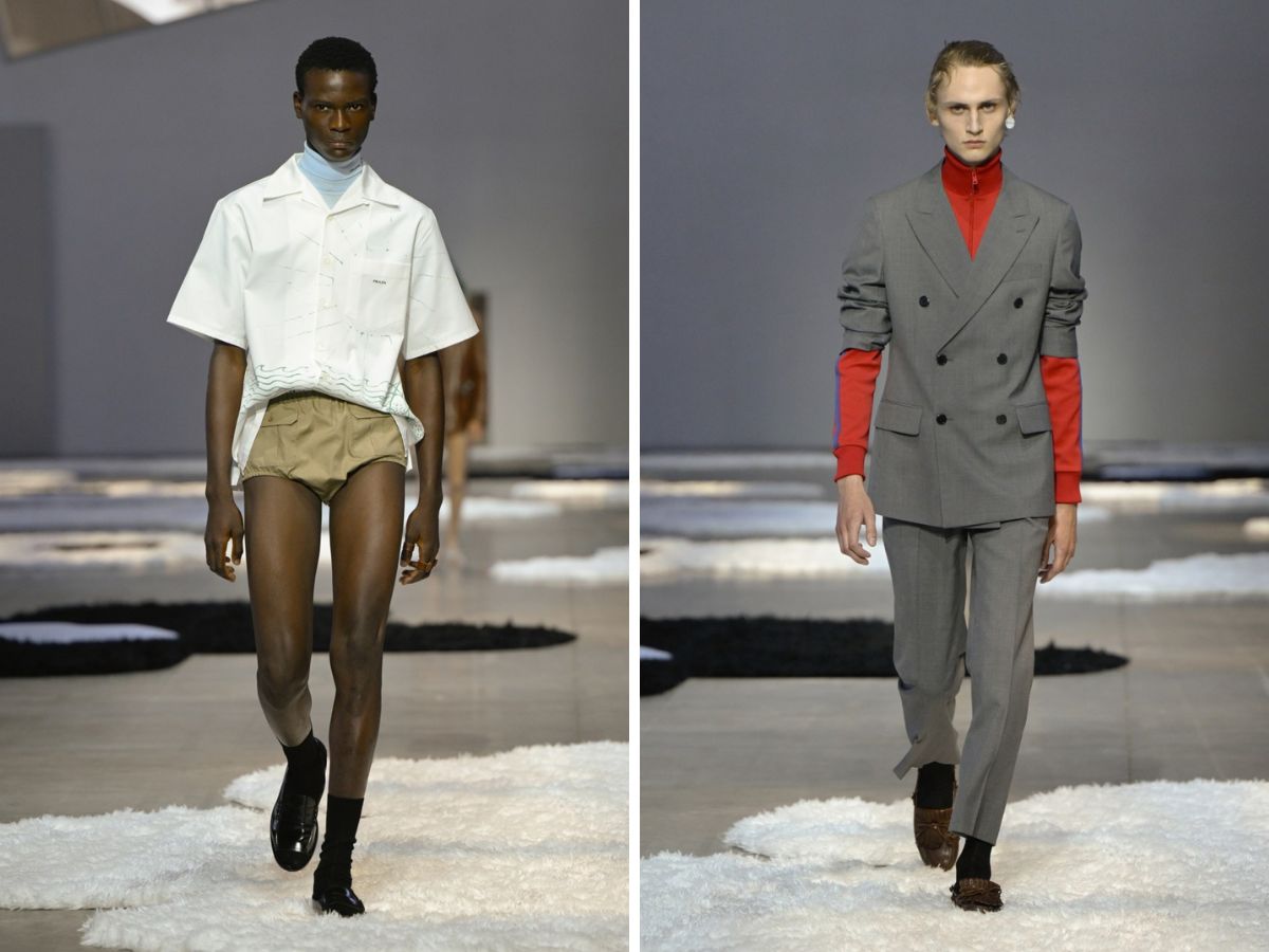 Các trang phục tạo ấn tượng bởi sự đối lập