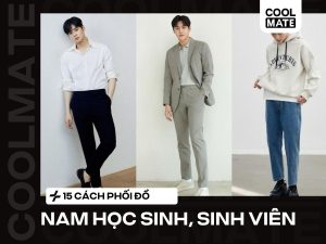 15+ Cách Phối Đồ Nam Học Sinh, Sinh Viên Đơn Giản Mà ĐẸP