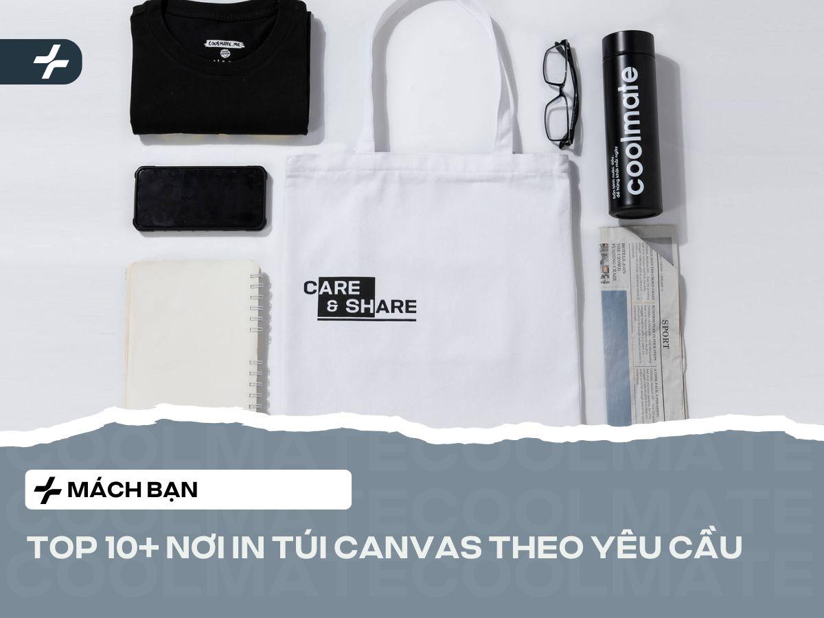 In Túi Canvas Theo Yêu Cầu: Phụ Kiện Thời Trang Độc Đáo