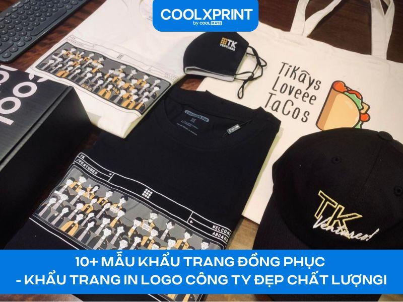 10+ mẫu khẩu trang đồng phục - Khẩu trang in logo công ty đẹp chất lượng