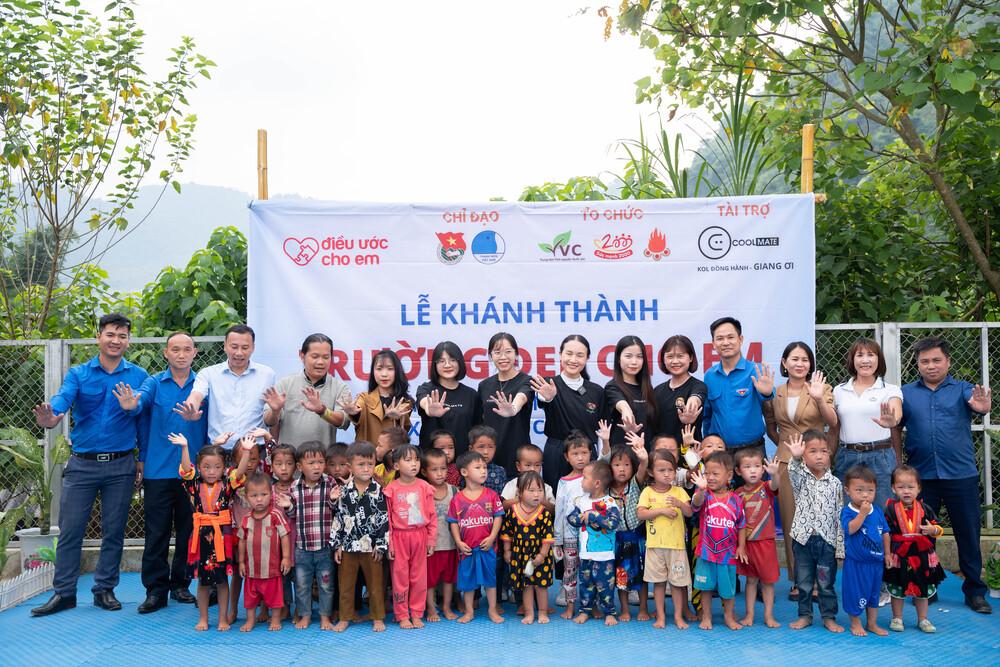 Dự án hoàn thành: Lễ khánh thành Điểm trường Trung Dù, tỉnh Điện Biên