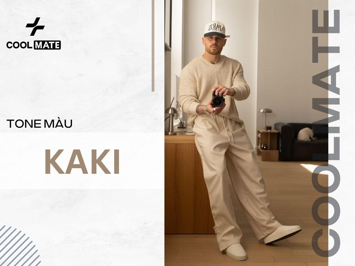 Màu kaki là màu gì? Bật mí ý nghĩa & cách phối đồ đẹp