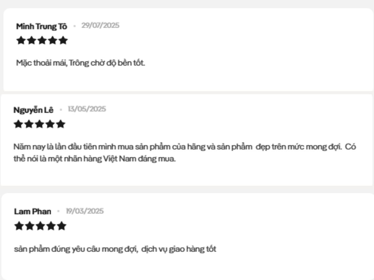 Review quần bơi Trunk Summer Cool 3.5 inch cạp rời của khách hàng khi dùng trên website