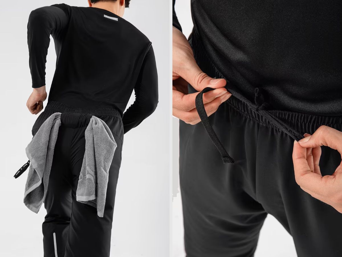 Chất vải còn có tính co giãn bốn chiều, giảm ma sát và tối ưu sự linh hoạt trong mọi tư thế vận động.