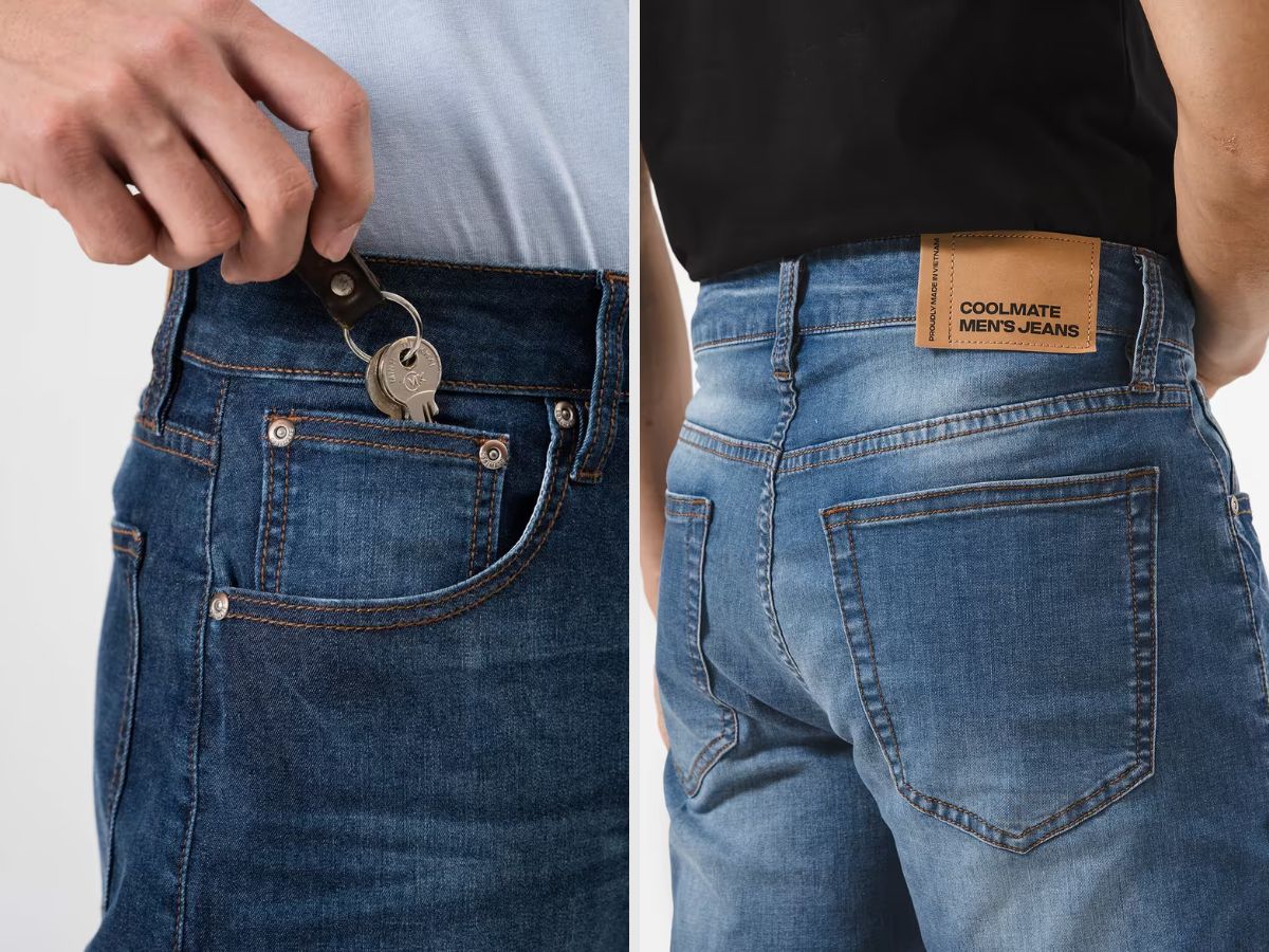 Hướng dẫn bảo quản Quần Jeans Straight siêu nhẹ