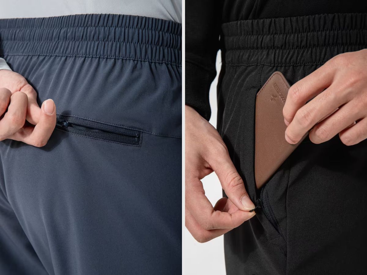 Hướng dẫn giặt và bảo quản Quần Jogger nam thể thao Hybrid Woven