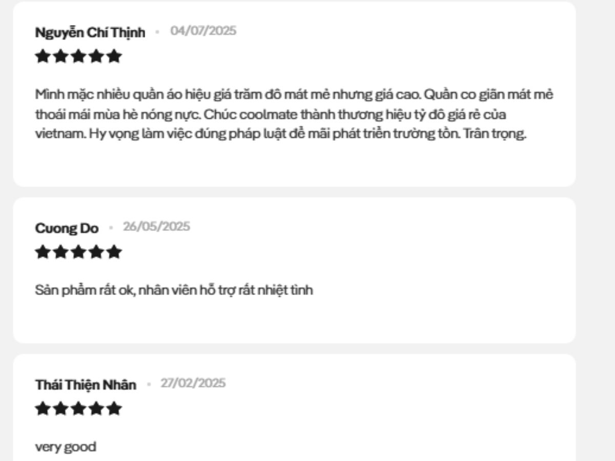 Chia sẻ của khách hàng khi dùng Quần Jogger nam thể thao Studio Woven trên website