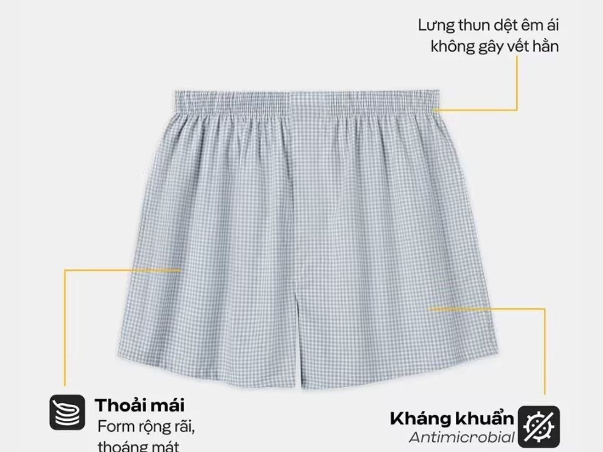 Thiết kế kẻ sọc mang đến phong cách trẻ trung, nam tính hơn