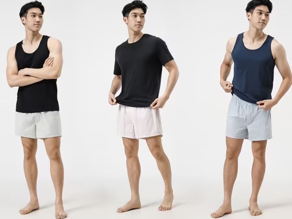 Kết hợp quần với áo thun basic hoặc tanktop Coolmate