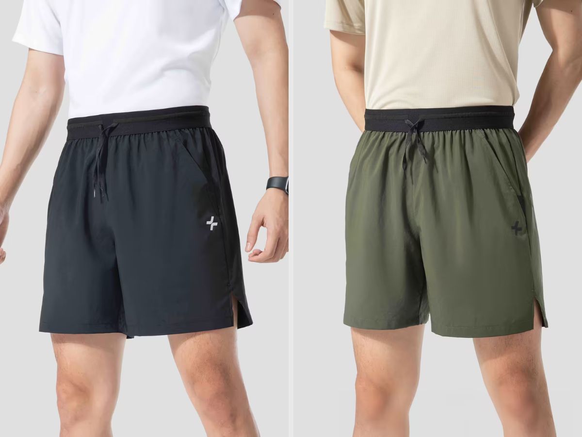 Review Shorts thể thao nam 6 inch đai siêu co giãn
