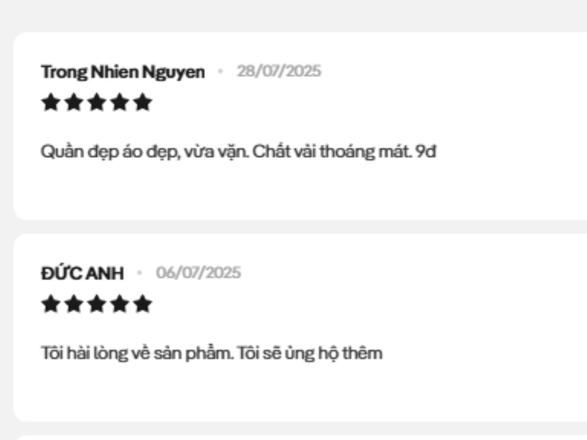 Review Shorts thể thao nam 6 inch đai siêu co giãn của khách hàng khi dùng sản phẩm trên website 