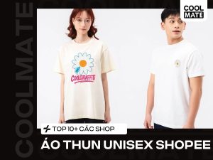 Top 10+ Shop Áo Thun Unisex Shopee Uy Tín, Siêu Chất Lượng