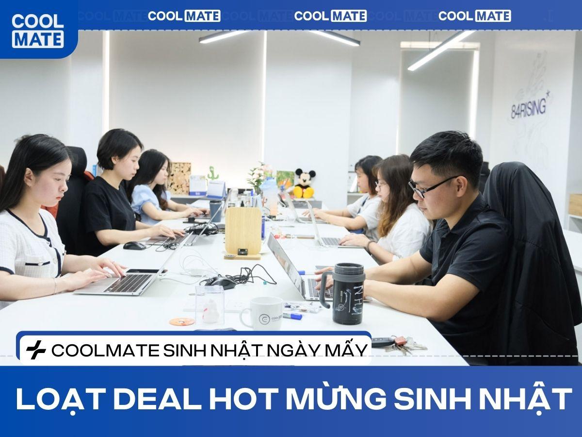 Sinh nhật Coolmate ngày mấy? Bật mí loạt deal hot mừng sinh nhật không thể bỏ lỡ