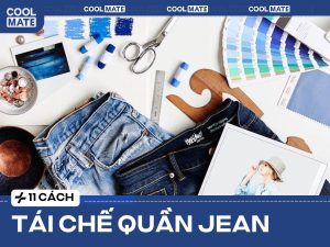 11 ý tưởng tái chế quần jean thành vật dụng hữu ích
