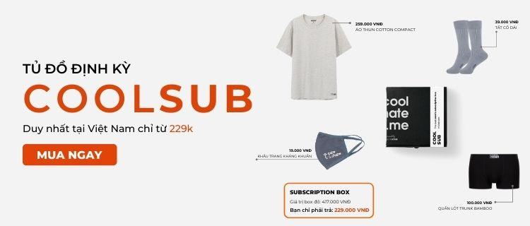 Thông báo nhỏ từ Coolmate: Coolbox và Super Coolbox sẽ tạm ngưng và được thay thế bằng Coolsub