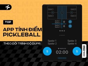Top App Tính Điểm Pickleball & Theo Dõi Trình Độ DUPR