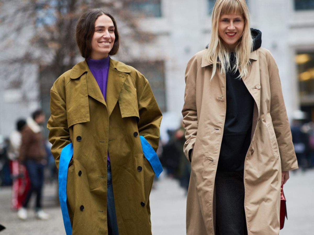 Áo măng tô (trench coat) mang vẻ đẹp cổ điển 
