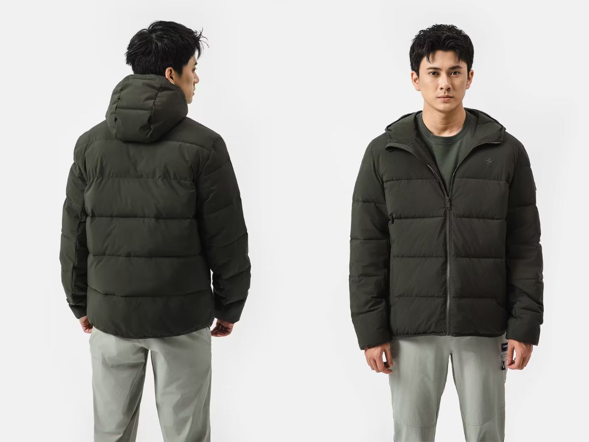 Áo khoác phao chiến binh giữ ấm tuyệt đối