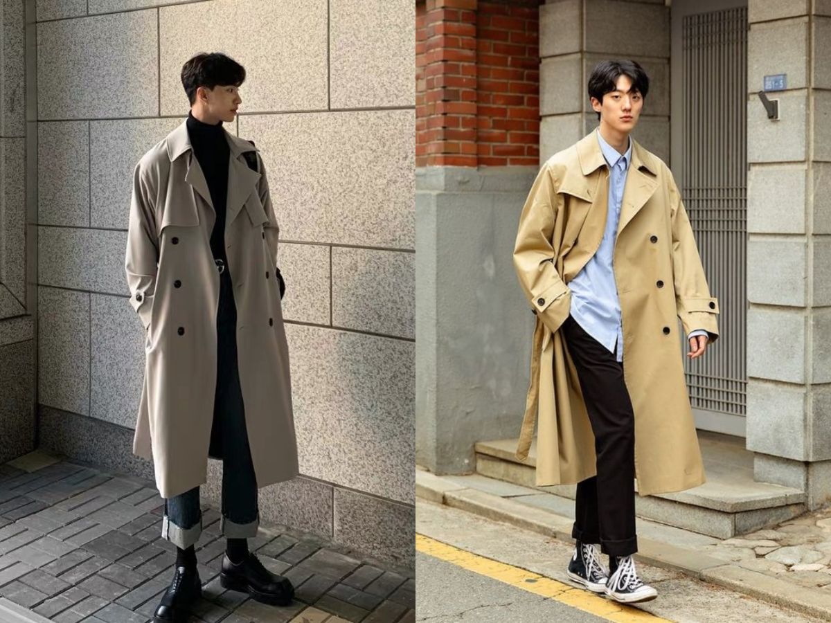 Áo Trench Coat đẳng cấp vượt thời gian của quý ông