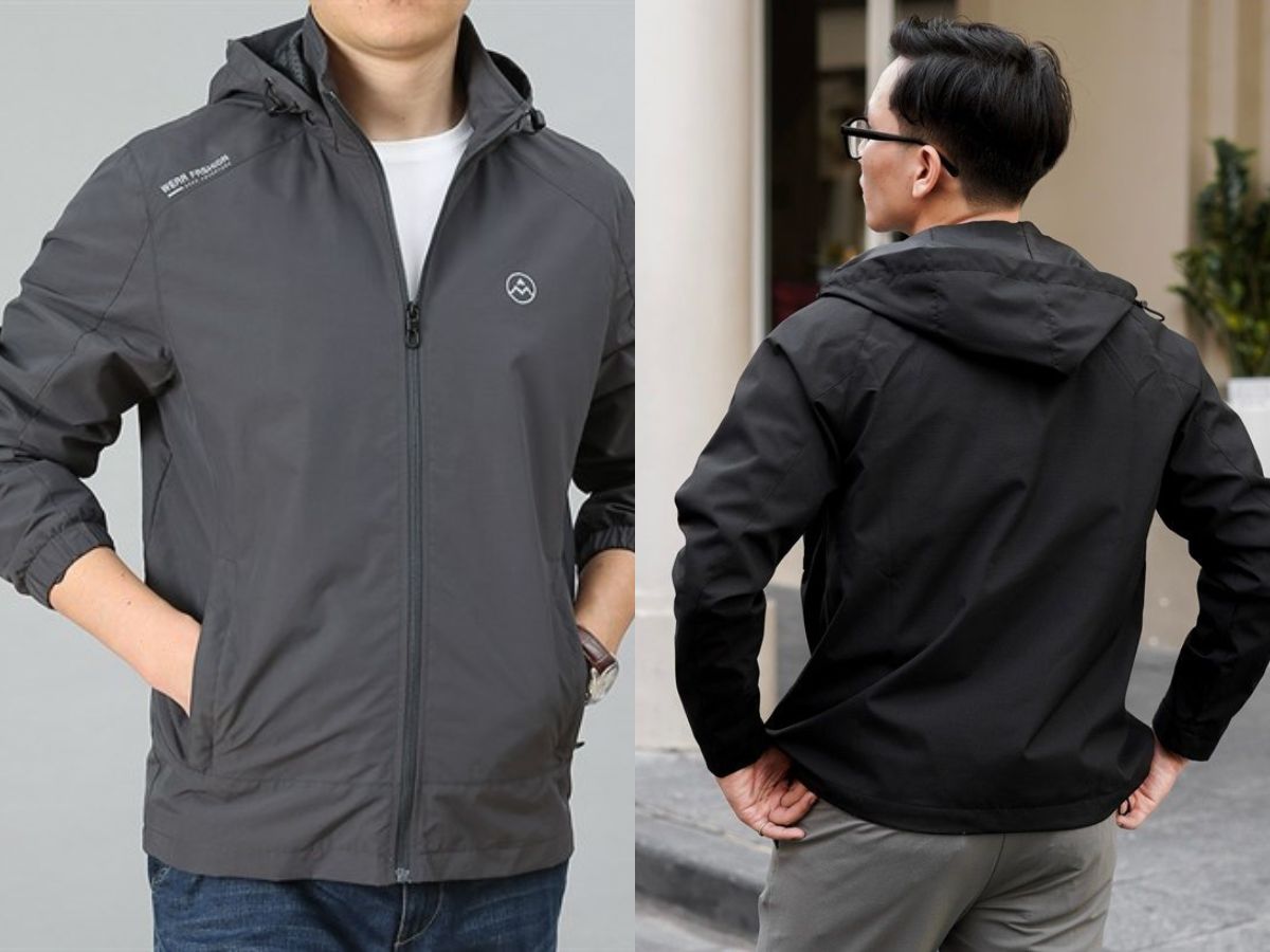 Áo khoác gió nhẹ nhàng mà cản gió đỉnh cao