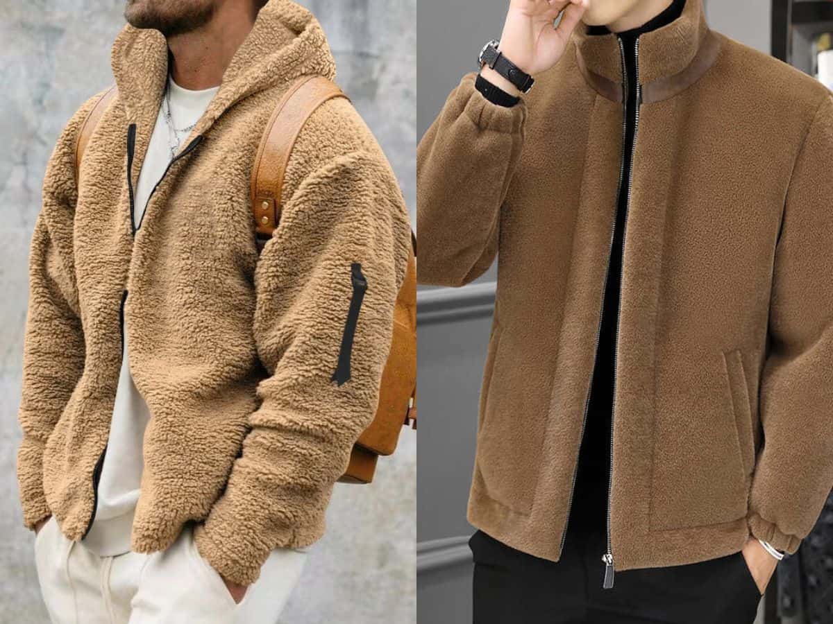 Áo khoác lông cừu ôm ấp cơ thể với sự mềm mại