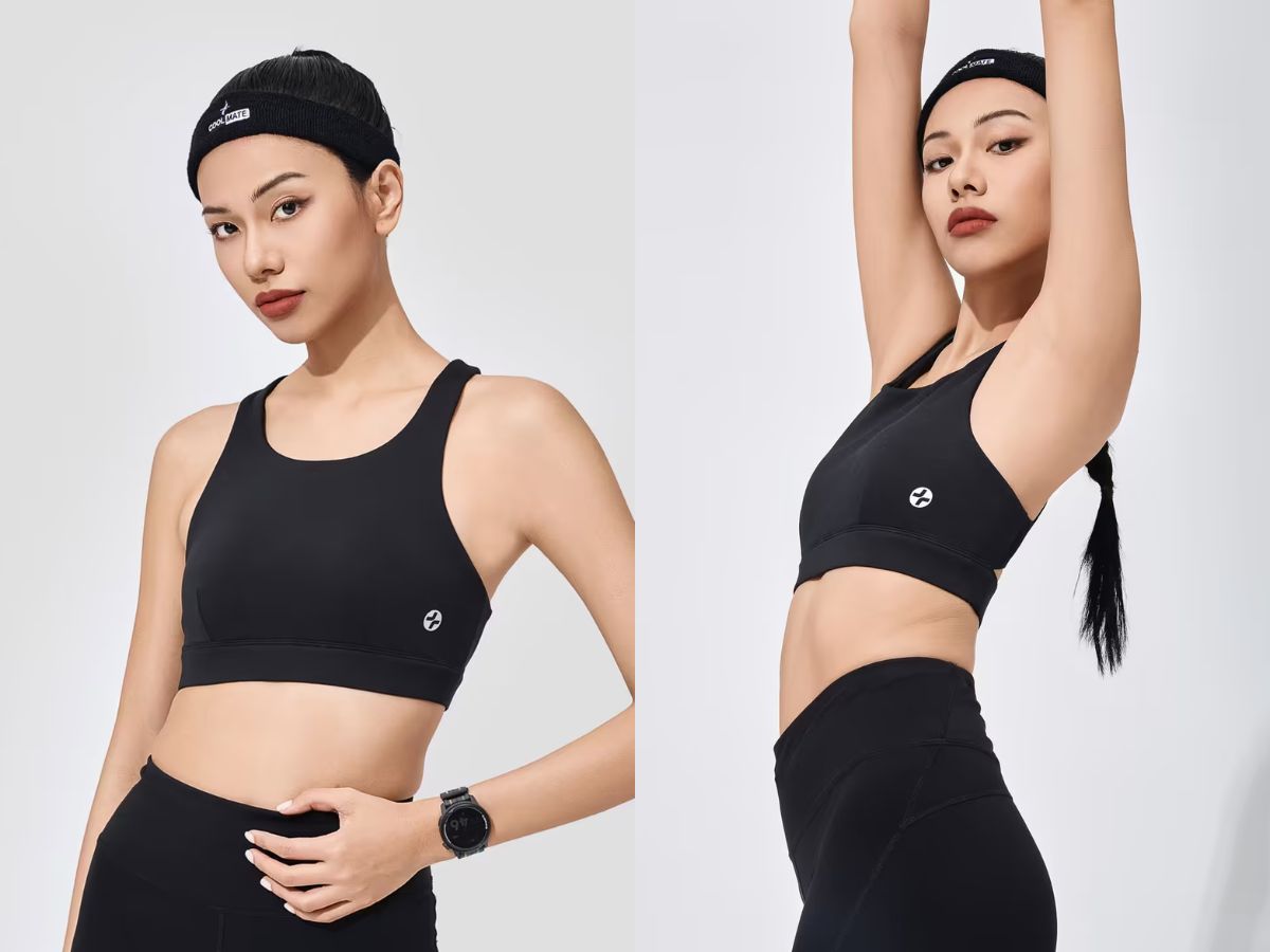 Sản phẩm Áo Bra thể thao phối lưới Medium Support